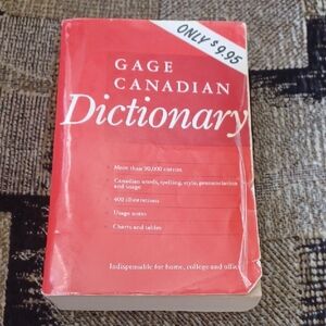 4/$40 Gage Canadian Dictionary - Paperback